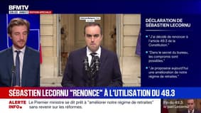 Abandon du 49.3: "L'objectif de monsieur Lecornu n'est pas de faire vivre la démocratie, c'est de faire en sorte que les débats s'enlisent", estime Andrea Kotarac