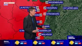 Météo Alsace: un dimanche estival, jusqu'à 35°C à Strasbourg