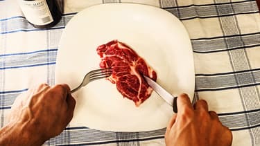 Un morceau de viande. (Photo d'illustration)