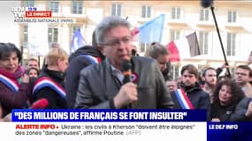 Jean-Luc Mélenchon:"Je plaide la sanction la plus sévère contre la personne qui s'est rendue coupable des propos racistes"