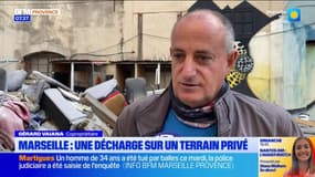 Marseille: une montagne de déchets à ciel ouvert sur un terrain privé
