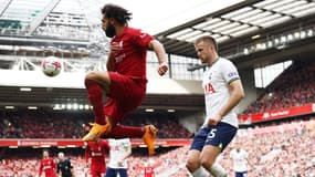 Liverpool s'en sort dans les dernières minutes face à Tottenham, le 30 avril 2023.