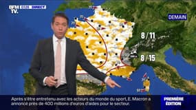 La météo pour ce mercredi 18 novembre 2020