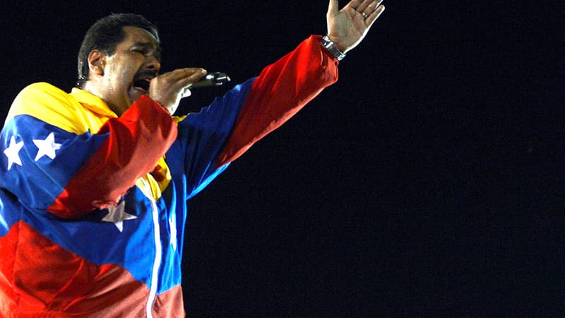 Le vainqueur de l'élection présidentielle, Nicolas Maduro.