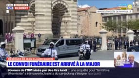 Obsèques de Jean-Claude Gaudin: la dépouille de l'ancien maire de Marseille est arrivée à la Major