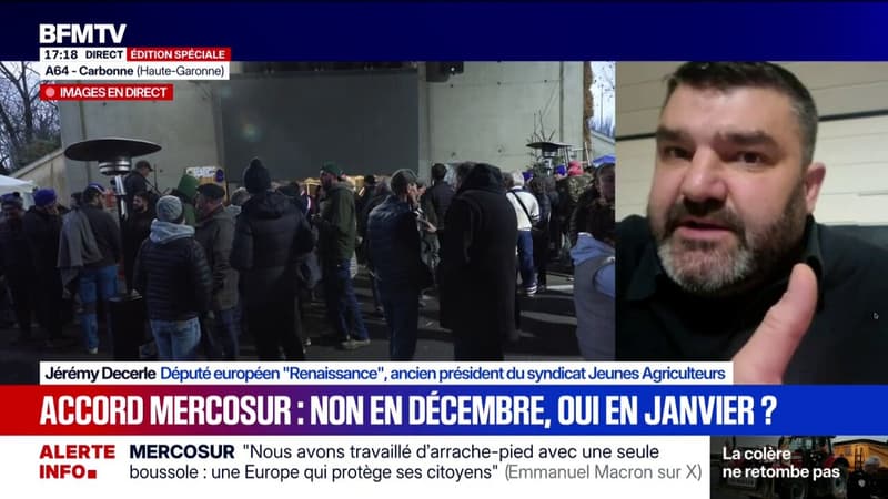 Mercosur: Jérémy Decerle, députée européen "Renaissance" pense que "nous n'arriverons pas à aller chercher ces mesures miroirs"