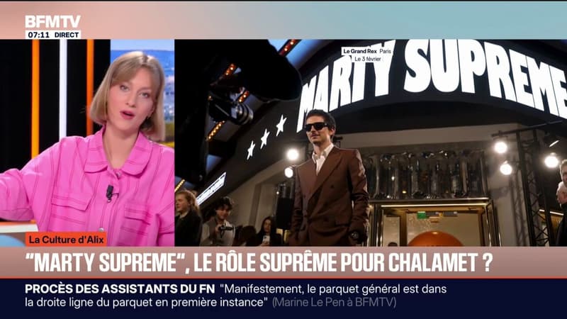 La culture d'Alix - Avec "Marty Supreme", Timothée Chalamet en route vers son premier Oscar?
