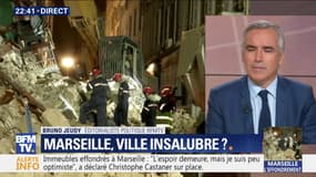 Immeubles effondrés à Marseille: Des recherches "toute la nuit" (2/3)