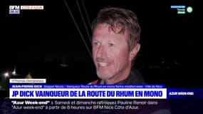 "L'objectif est atteint": Jean-Pierre Dick vainqueur de la Route du Rhum en mono