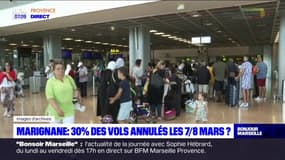 Grève du 7 mars: vers 30% des vols annulés à l'aéroport Marignane?