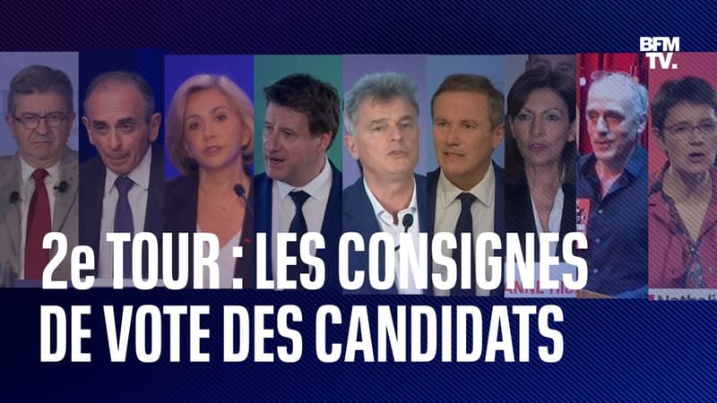 Macron, Le Pen ou l'abstention ? Les consignes de vote des candidats éliminés au 1er tour