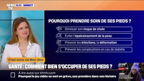 Éviter les infections, la déformation, l'épaississement de la peau...Les conseils pour bien s'occuper de ses pieds
