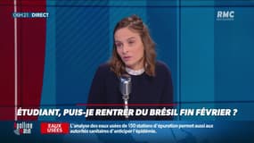 « Allô Marie ? » : Etudiant, puis-je rentrer du Brésil fin février ? - 01/02