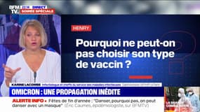 Selon Pr Karine Lacombe, recevoir une 3e dose de Moderna après deux doses de Pfizer "entraîne une meilleure réponse immunitaire"