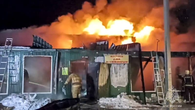 Russie: 22 morts dans l'incendie d'une maison de retraite privée en Sibérie