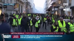 "Ce n'est pas au gouvernement de décider où est ce que nous allons manifester" réagit une porte-parole des "gilets jaunes" 