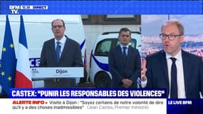 Castex: "Punir les responsables des violences" - 10/07