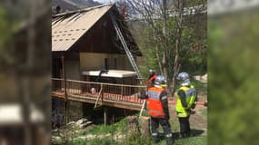 Les pompiers sont mobilisés à Pelvoux pour un incendie d'habitation.