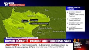 Homme décapité: "C'est d'une violence assez inouïe", déclare Thibault Humbert, maire d'Éragny-sur-Oise