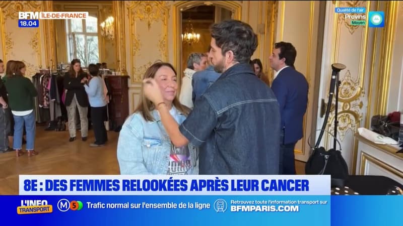 Paris: des femmes relookées après leur cancer