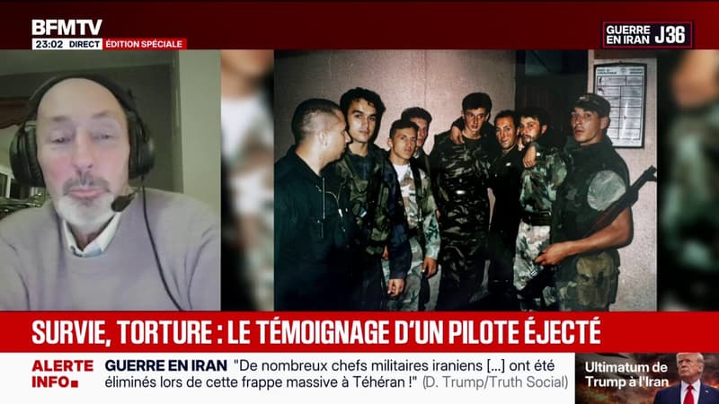 "Ça se passe très très rapidement": José Souvignet, ex-pilote éjecté en Bosnie, témoigne sur BFMTV