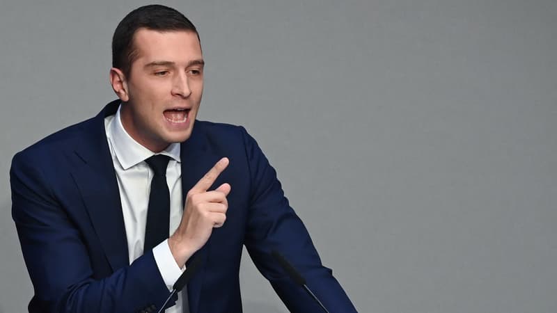 Jordan Bardella en novembre 2022
