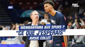 NBA : Wembanyama aux Spurs ? "Ce que j'espérais" avoue Collet