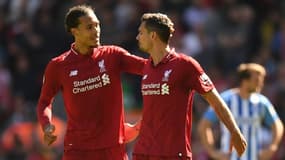 Virgil van Dijk et Dejan Lovren (Liverpool)