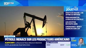 Les cours du pétrole ont continué à chuter hier, le baril américain est passé sous les 60 dollars
