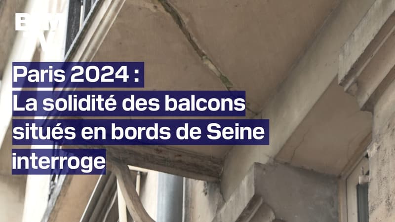 Y a-t-il un risque d'effondrement des balcons situés en bords de Seine pour la cérémonie d'ouverture des Jeux olympiques?