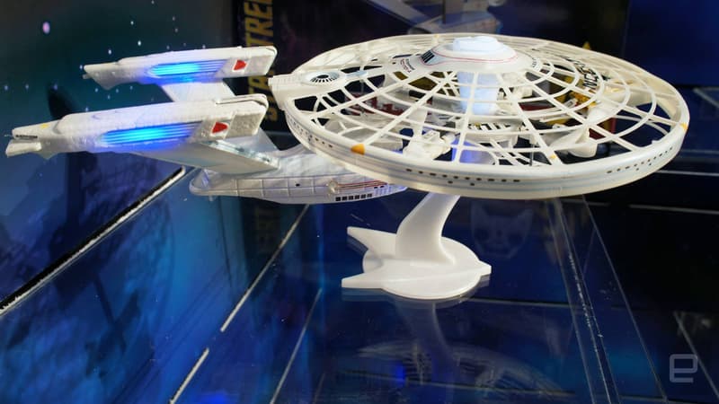 Le mythique vaisseau de Star Trek, l'USS Enterprise, volera bientôt dans votre jardin