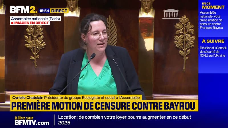 Motion de censure: 