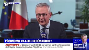 Bruno Le Maire: L'économie française "redémarre doucement"