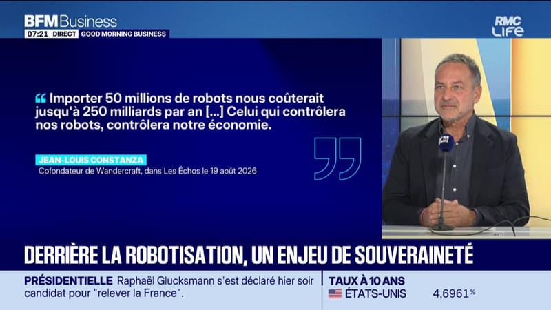 Derrière la robotisation, un enjeu de souveraineté