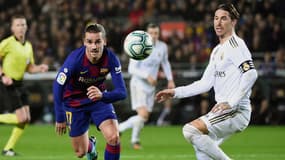 Antoine Griezmann et Sergio Ramos