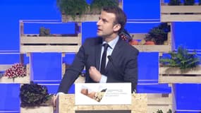 Emmanuel Macron a parlé au congrès de la FNSEA