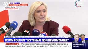 Marine Le Pen: "Non, je ne prendrai pas Marion Maréchal dans mon gouvernement"