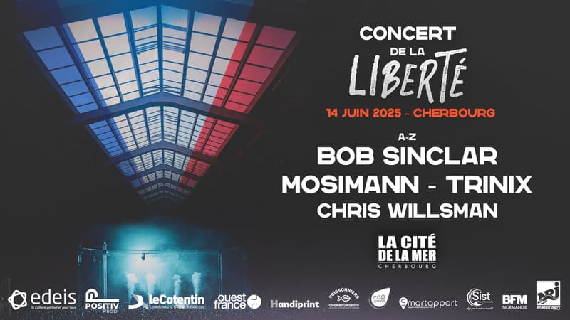 Concert de la Liberté 2025 à Cherbourg