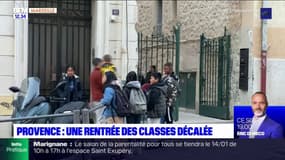 Bouches-du-Rhône: l'heure de la rentrée des classes pour les écoliers