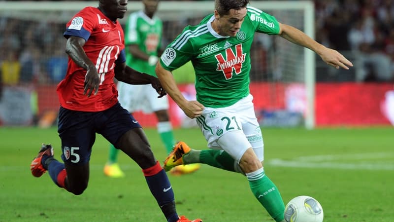 Hamouma et les Stéphanois espèrent dépasser le LOSC de Gueye sur le fil.