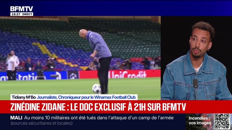Équipe de France de football: pour le journaliste Tidiany M’Bo, Zinedine Zidane “est un personnage qui incarne une époque”