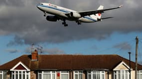 Un Airbus A330-200 d'Air China peu avant son atterrissage à London Heathrow le 5 février 2021