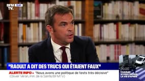 Olivier Véran: Didier Raoult "a dit des trucs qui étaient faux et ont parfois pu semer du trouble"