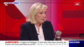 Le Pen : "L'idée de mener une guerre énergétique est d'une stupidité totale"