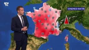 La météo pour ce vendredi 17 juin 2022