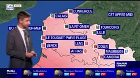 Météo Nord-Pas-de-Calais: un risque d'averses ce jeudi après-midi, jusqu'à 18°C à Calais et à Lille