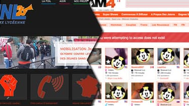 Pendant trois heures, la page d'accueil du site de la Fidl renvoyait vers un site pornographique (par égard pour la chasteté de nos lecteurs, certaines zones de cette image ont été masquées par la rédaction)