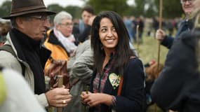 Karima Delli le 8 octobre 2016 à Notre-Dame-des-Landes.