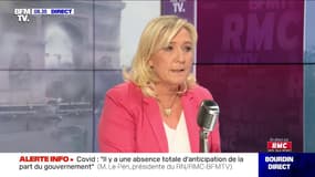 Marine Le Pen: "Les restrictions, c'est quand on a tout raté"