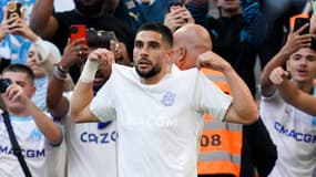 Neil Maupay lors de OM-Nice le 19 septembre 2024